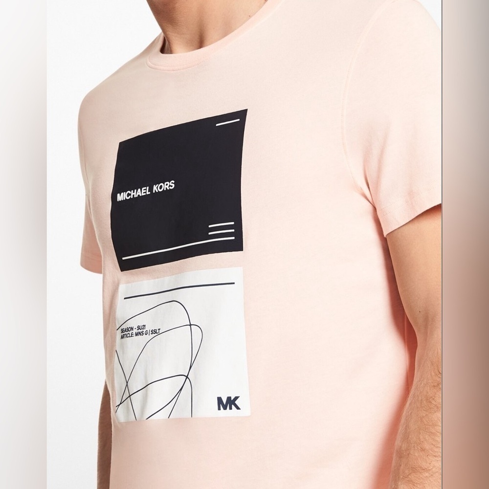 MICHAEL KORS Tile Logo Crew medium